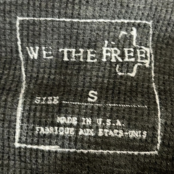 We The Free Desperate Polka Dot Thermal Top - NEW - Size Small - Picture 6 of 8